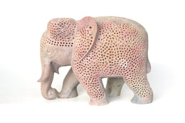 Elefant Speckstein Varanasi - Groß