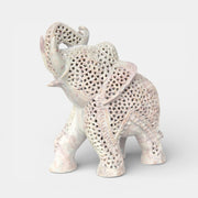 Elephant head up in Soapstone Varanasi