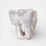 Varanasi Soapstone Elephant - solid