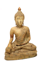 Sitzende Buddha-Statue in Meditation