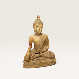 Sitzende Buddha-Statue in Meditation