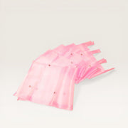 Organza and mirror curtain -Light pink