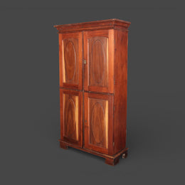 Armoire 4 portes en sheeshum restauré 100% original