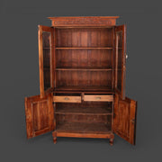 100% original sheesham display cabinet