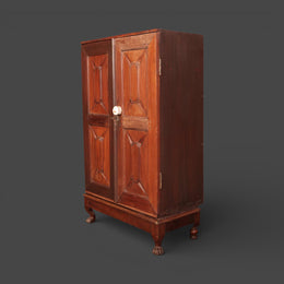 Unique small cabinet - restored in mango wood