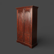 Restaurierter Visham-Schrank aus 100 % originalem Sheeshamholz