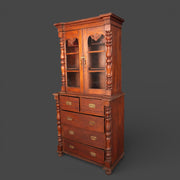 Kolonial Buffet, 100 % original – mit Schublade