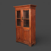 Vitrinenschrank aus Teakholz, 100 % original