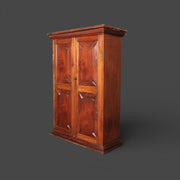 Small cabinet with 2 original molded doors