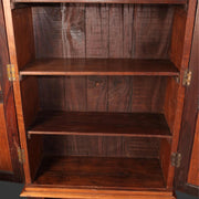 Armoire 2 portes avec tiroir - Bois bicolore original