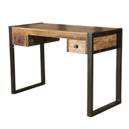 Bureau en bois recyclé 