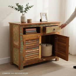 100% Recycled Wood Sideboard