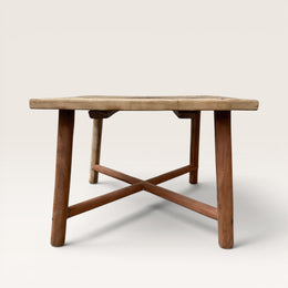 Table basse en orme original