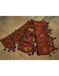 Embroidered overdoor