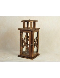 Lanterne chinoise en bois