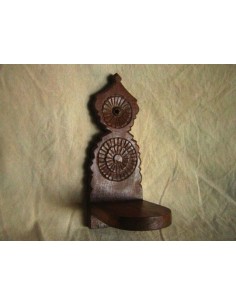 bougeoir mural en bois...