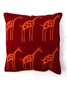*Housse de coussin “Girafe“...