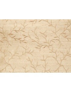 Soie sauvage - Brodée -...