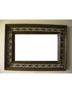 Specchio con cornice in...