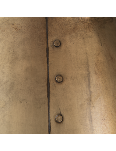 Jarre en métal brossé