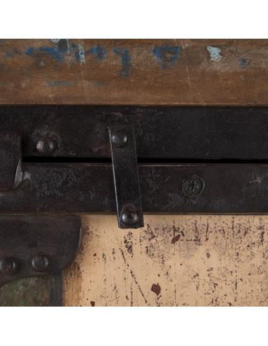 "Periya" Recycled Wood Trolley - Small