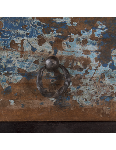 "Periya" Recycled Wood Trolley - Small