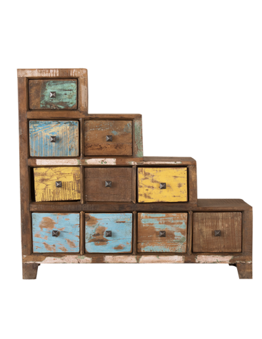 Meuble escalier petit recyclé