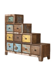 Meuble escalier petit recyclé