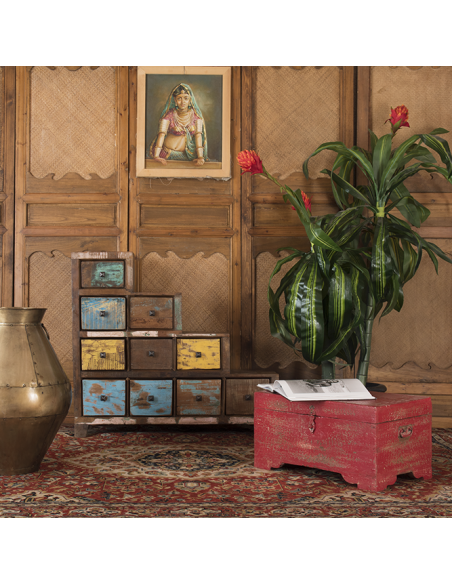 Meuble escalier petit recyclé