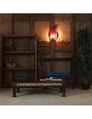 "Muttai" Wall light  - Red - Small