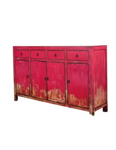 "Fěnhóng" Dresser - Red