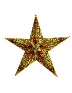 Etoile de fête en papier...