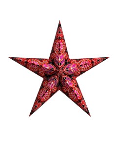 Etoile de fête en papier...