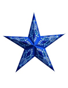 Etoile de fête en papier...