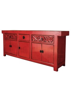 "Panshi" Dresser - Red