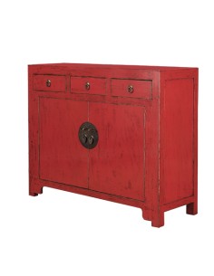 "Zhou" Dresser - Red