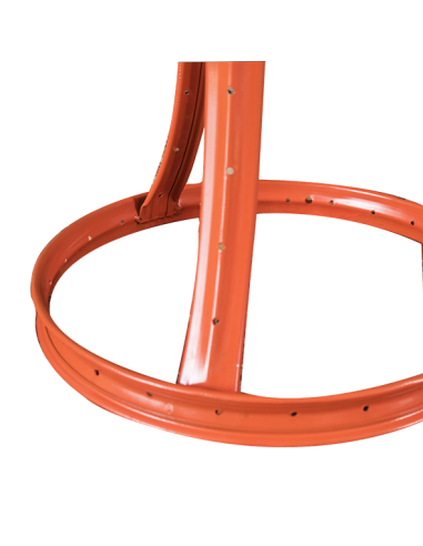 Stool méŽtal round -