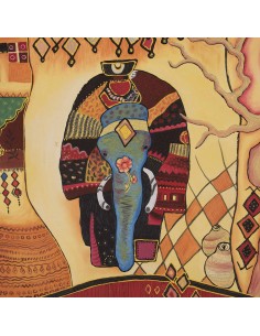 Gemälde Elefant 2