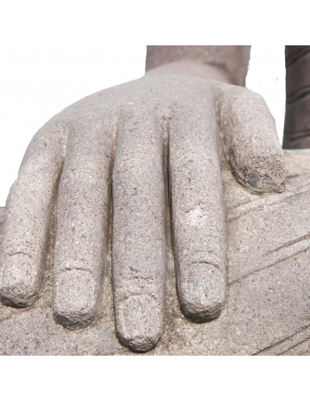 Buddha en mditation gant - H235x140x110