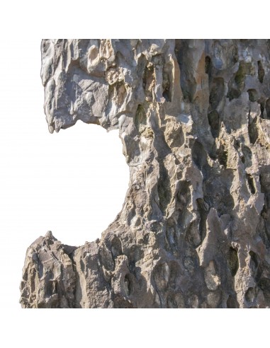 Felsspitze des grünen Berges