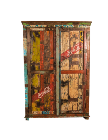 Armoire en bois recyclé "KALYANI "