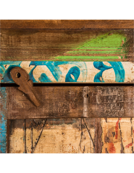 Armoire en bois recyclé "KALYANI "