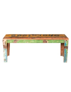 Wood bench recycé"WD " 2
