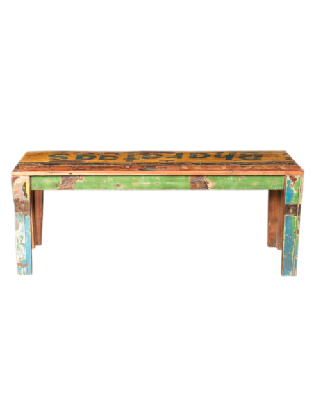 Wood bench recycé"WD "