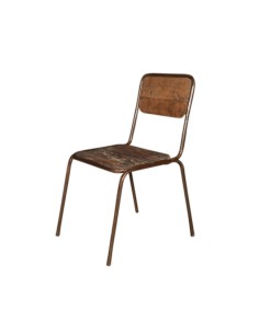Chair in recycled wood"CHETAN" 2