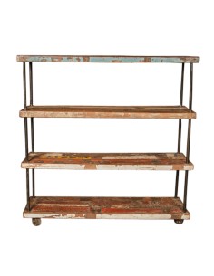 'ANSHU' Recycled wood shelves 2