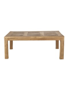 TABLE BASSE EN TECK RECTANGULAIRE "DAE-JUNG “ 2