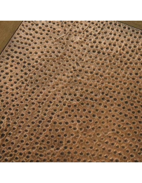 TABLE BASSE EN TECK RECTANGULAIRE "DAE-JUNG “