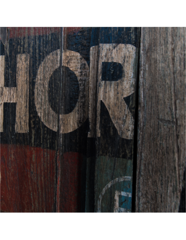 Cabinet, recycled wood "Kapil "