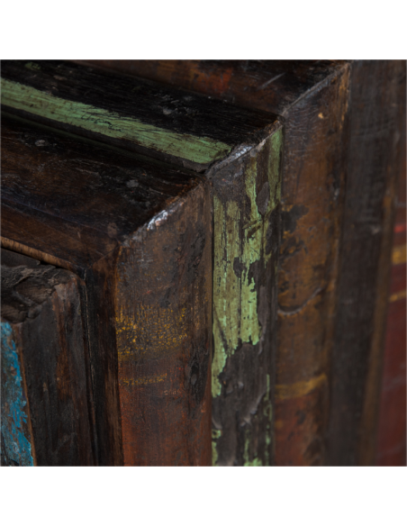 Cabinet, recycled wood "Kapil "